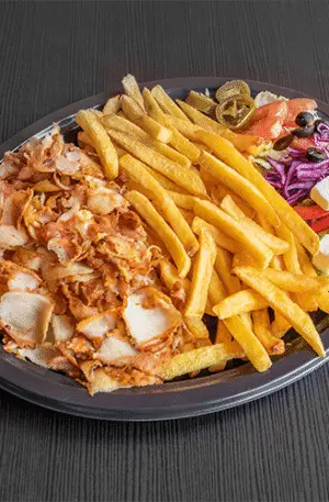 Talerz kebab